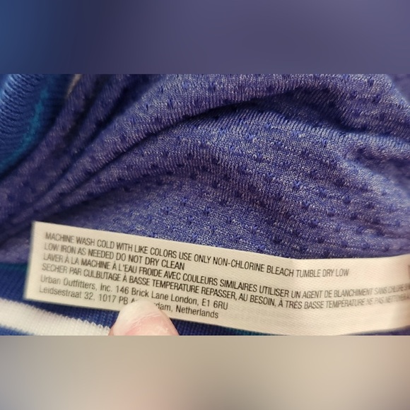 NWT Free People Movement Top Seed Printed Shorts Blue, Med, Top is also listed - Picture 8 of 11